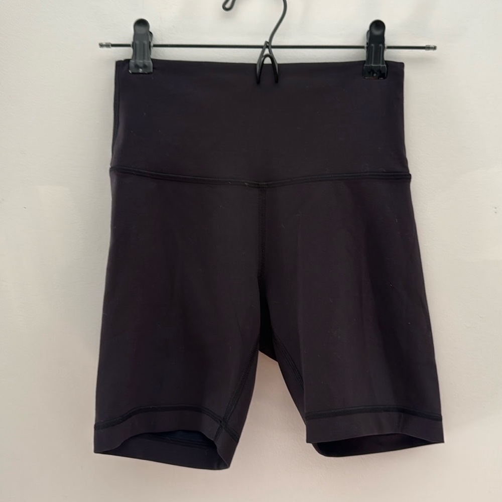 Lululemon High Rise Bike Shorts
